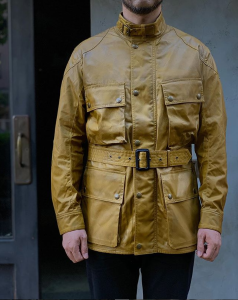 ADDICT CLOTHES】WAXED COTTON BMC JACKET LONG (ワックス 