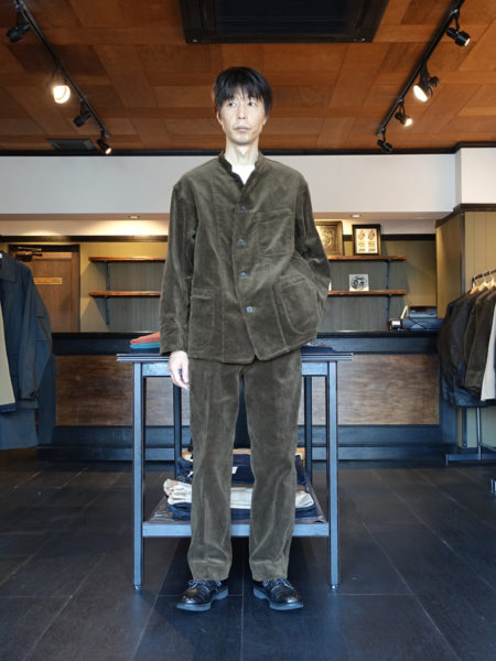 日本限定モデル】 oldjoe 22AW ローバージャケット ノーカラー