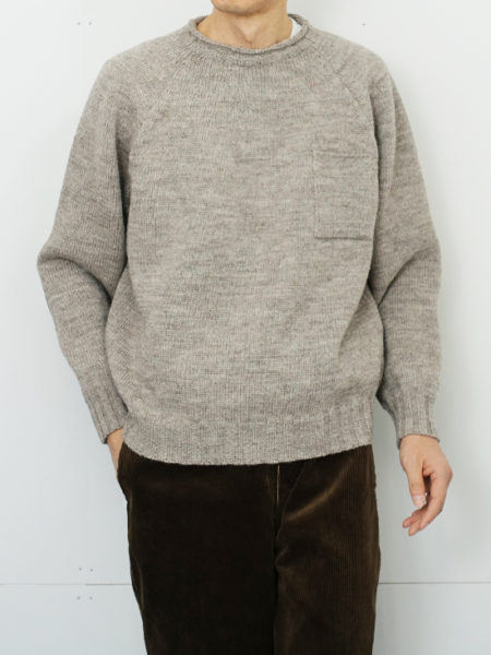 OLD JOE】TWEEDY YARN ROLL-NECK SWEATER | legrow